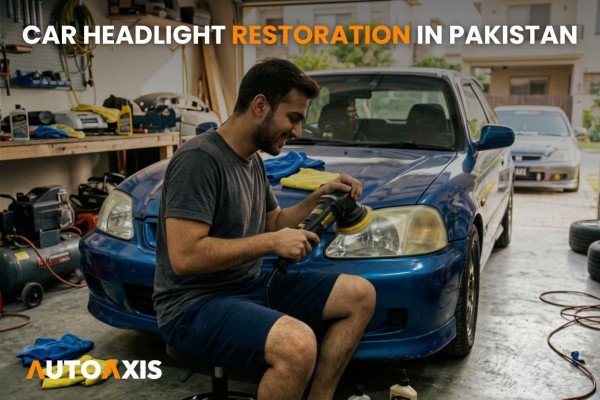 Car Headlight Restoration in Pakistan