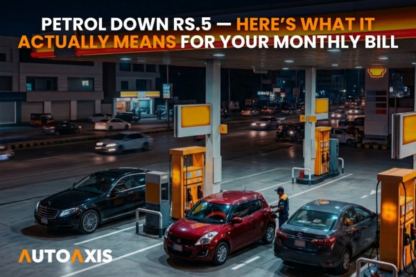 Petrol Down Rs.5 — Here’s What It Actually Means For Your Monthly Bill