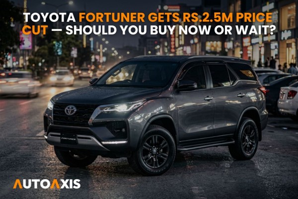 Toyota Fortuner Gets Rs.2.5M Price Cut — Should You Buy Now or Wait?