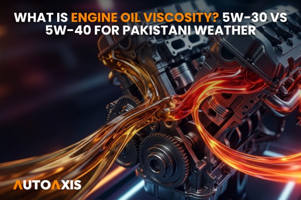 What Is Engine Oil Viscosity? 5W-30 vs 5W-40 for Pakistani Weather