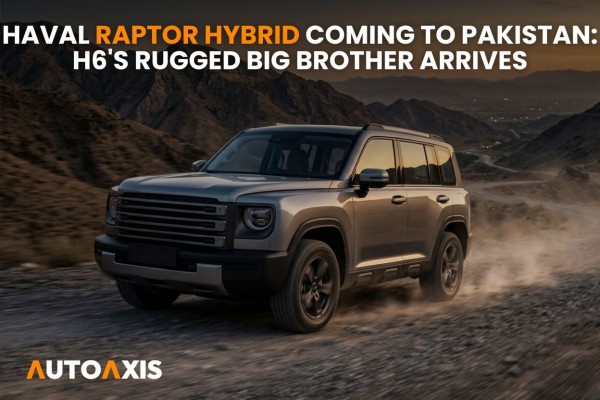 Haval Raptor Hybrid Coming to Pakistan: H6's Rugged Big Brother Arrives 🚙