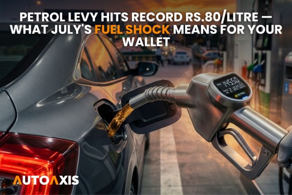 Petrol Levy Hits Record Rs.80/Litre — What July's Fuel Shock Means for Your Wallet